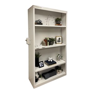 Protective Bookcase - White